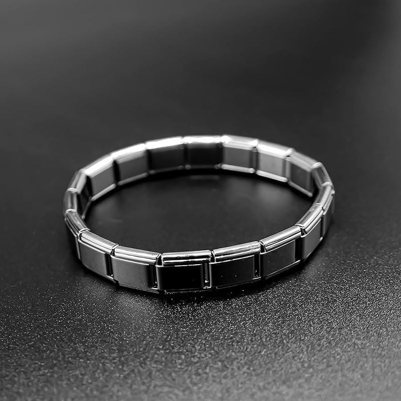 Fablinks Italian Charm Bracelet, 316 Stainless Steel Starter Nomination Bracelets for Women, Modular D Linq Jewelry Charms for Men - Image 3