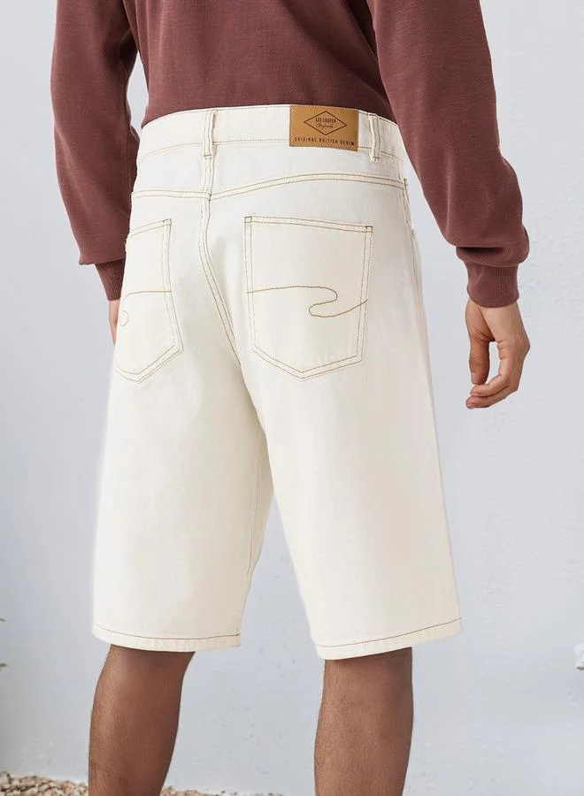 Lee Cooper  Lee Cooper Relaxed Fit Shorts for Men | Best Price UAE