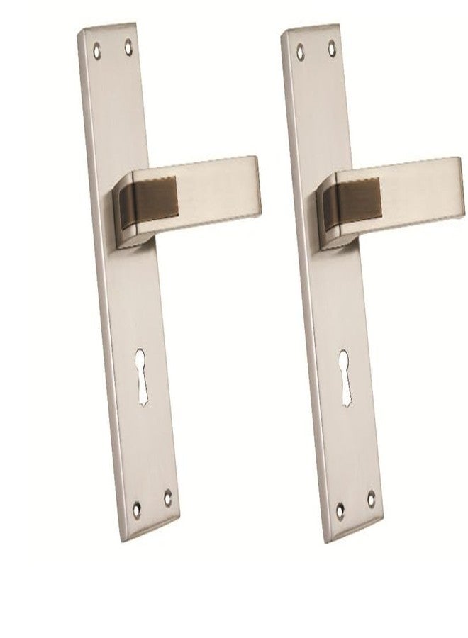 SHRIDA 8 Inch 403 Zinc Mortise Handle and Lever Lock Set | 65mm Lock Body | Suitable for 30-50mm Door Thickness | Durable Zinc Build with 8-Inch Plate - Image 2