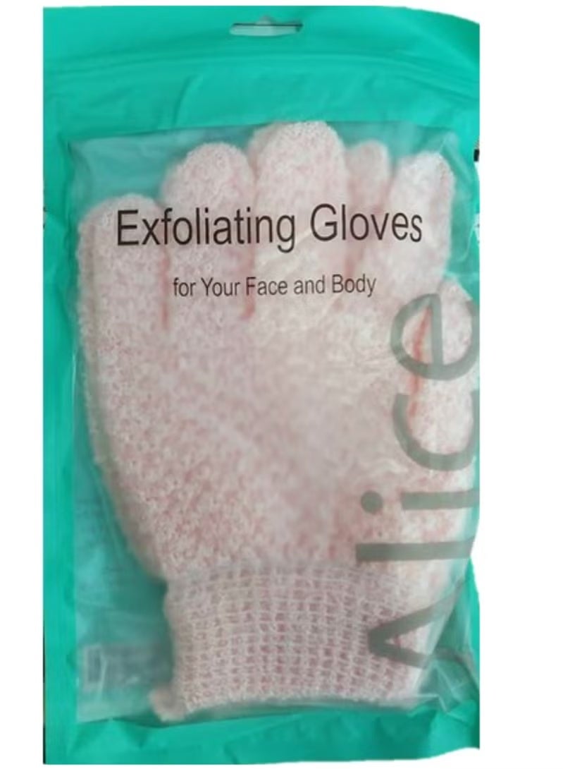 Alice Exfoliating Gloves Scrub For Your Face And Body