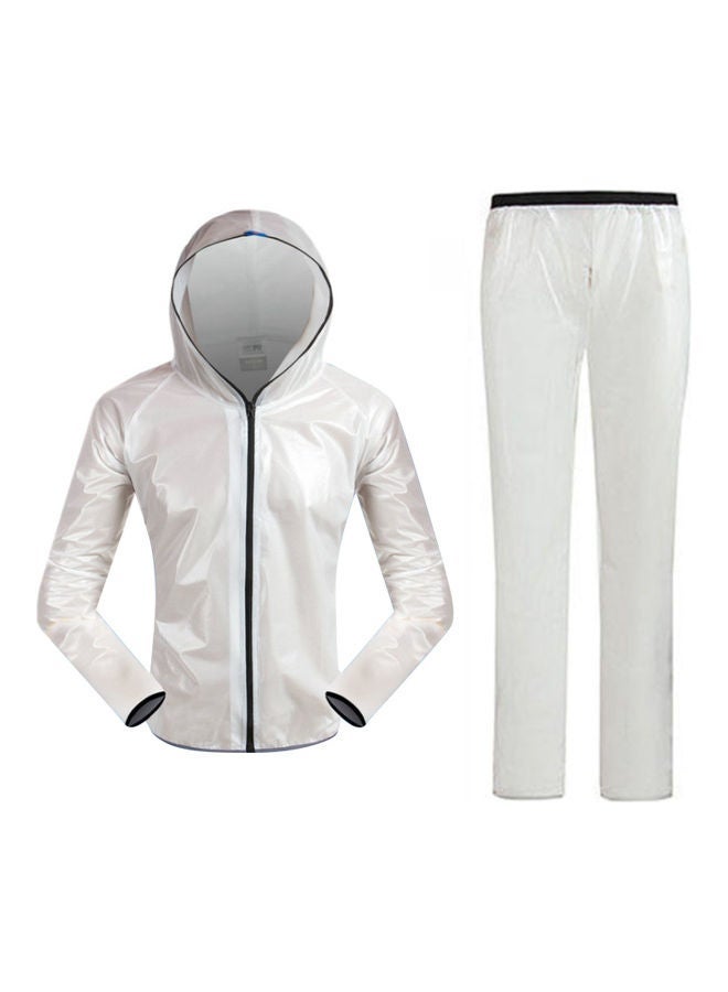 NIBEMINENT Cycling Hooded Raincoat Suit M  - Image 1