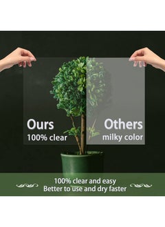 QYH Transparency Film Paper Clear For Overhead Projector Transparencies And Inkjet Screen Prints 8.5 X 11,25Sheets  - Image 2