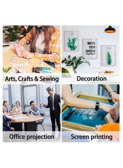 QYH Transparency Film Paper Clear For Overhead Projector Transparencies And Inkjet Screen Prints 8.5 X 11,25Sheets  - Image 5