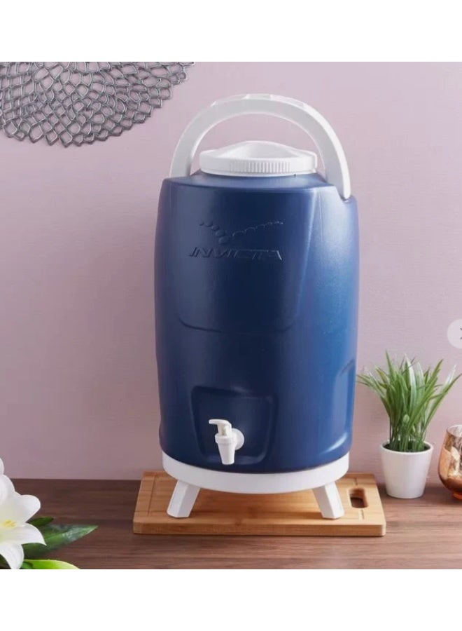 Invicta مبرد مياه إنفيكتا سعة 12 لتر مع صنبور، أزرق - Image 1