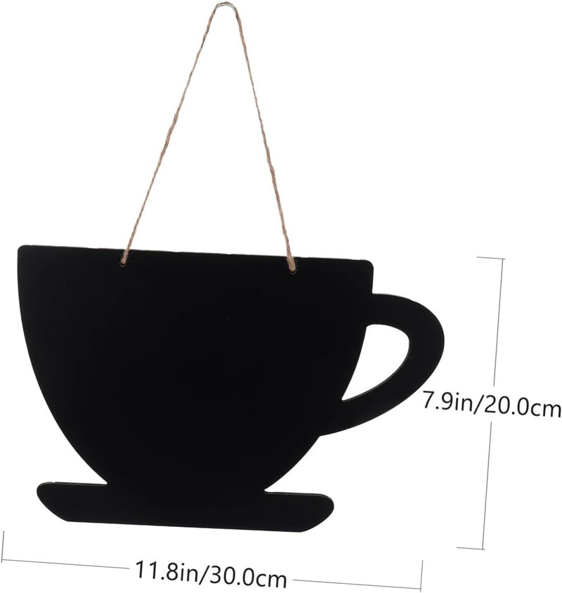 Moisture wear upgraded quality NUOBESTY Creative Wooden Hanging Message Board Ornament Chalkboard for Restaurants Bars Weddings and Coffee Shops Wall Mountable Mini Chalk Sign for Menus Table Numbers and Crafts Full village delivery cover Daily universal pick Stable base Easy store & transit build Long term storage compatible Fixed & portable compatible General purpose premium build Fine polished finish Budget friendly trendy design Budget friendly premium quality No overseas transit wait Simple upgraded construction Suburban residential ship Practical design alternatives Heat insulation layer All storage type compatible Pop-area nearby warehouse Multi-purpose fine material Licensed warehouse stored goods New residential zone delivery Remote area delivery Riyadh Jeddah Dammam ship Changing environment compatible Repeated use trusted quality - Image 2