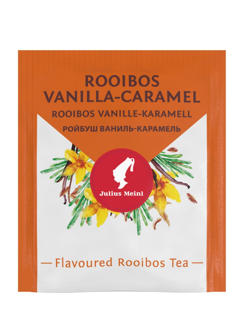 JULIUS MEINL Julius Meinl Rooibos Vanilla-Caramel Tea, 25 pieces of Single-use Bio-degradable Tea Bags  - Image 3