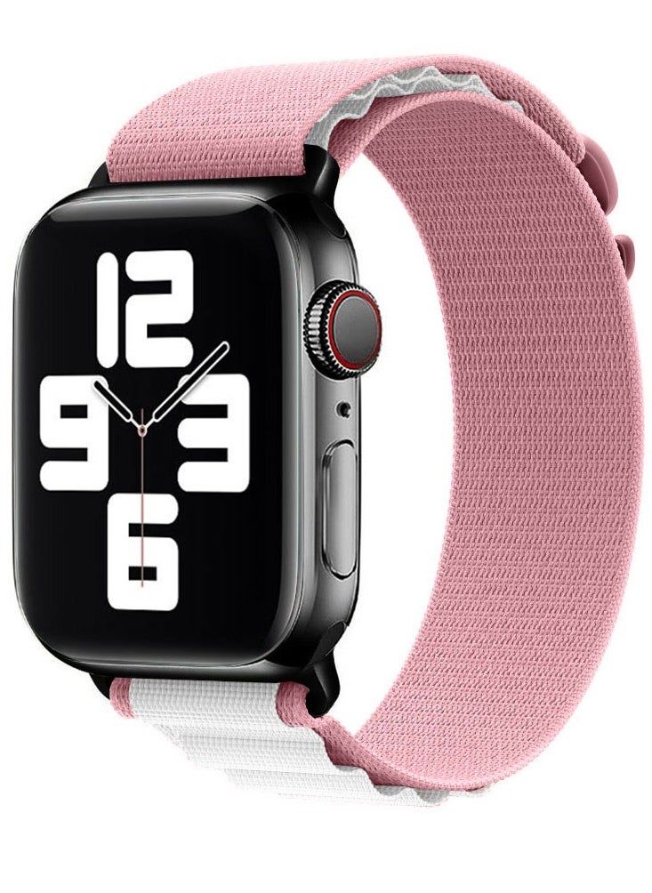 Generic Alpine Loop Band For Apple Watch Band 38mm/40mm/41mm Nylon Woven Sport Strap Compatible with iWatch Series 7/SE/6/5/4/3/2/1 Adjustable Strap  - Image 3