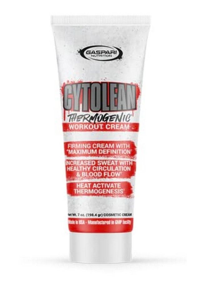 Gaspari Nutrition - Cytolean Cream Workout Cream Firming Cream Maximum Definition Increased Circulation And Blood Flow Heat Activated (7 Oz Cream) - Image 1