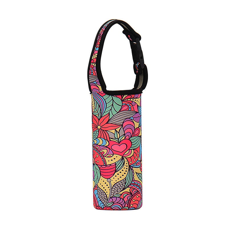 Insulated Cartoon Cup Sleeve Neoprene Simple Design Abstract pattern 