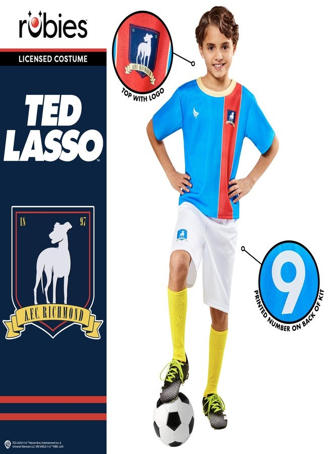 Rubies Ted Lasso: AFC Richmond Costume for Kids by Rubies, Boy's Medium - Image 3