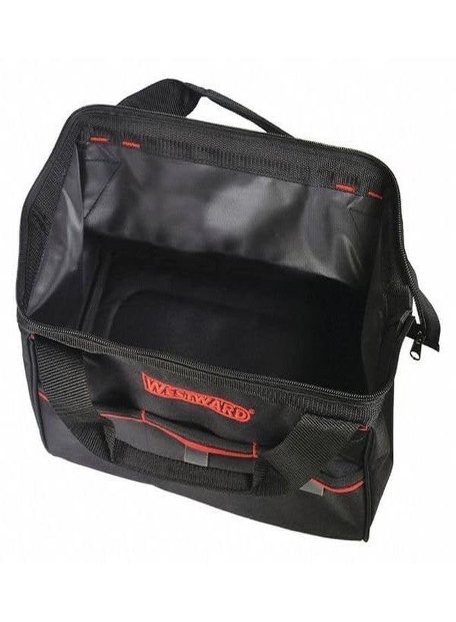 Westward Tool Bag,General Purpose,3 Pockets, Black, Polyester, 4 Pockets 53JW42-1 Each - Image 3
