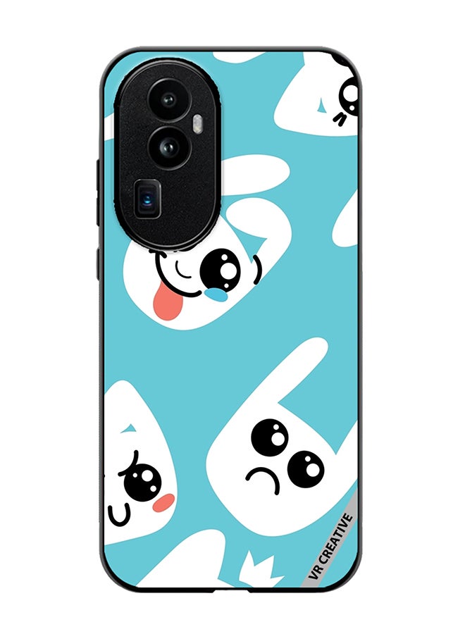 VR CREATIVE Protective Case Cover For Oppo Reno 10 Pro Plus Cats Design Multicolour - Image 1