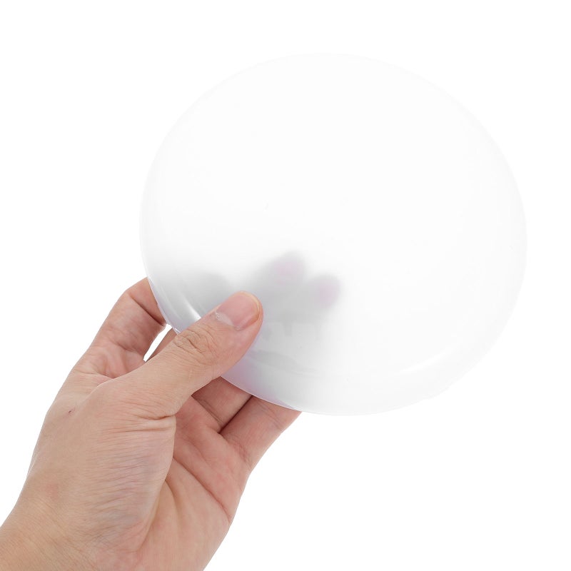 2pcs Bulb Diffuser Cover For Lamps For Home Lighting Providing Anti-Fog And Even Light Distribution White - Image 3