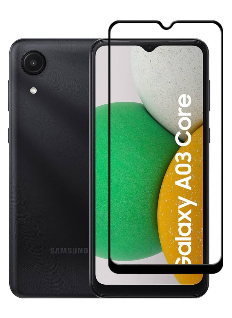 ACLIX Antistatic ESD Dustproof Premium Quality High Definition Tempered Glass Screen Protector Designed For Samsung Galaxy A03 Core - Image 1