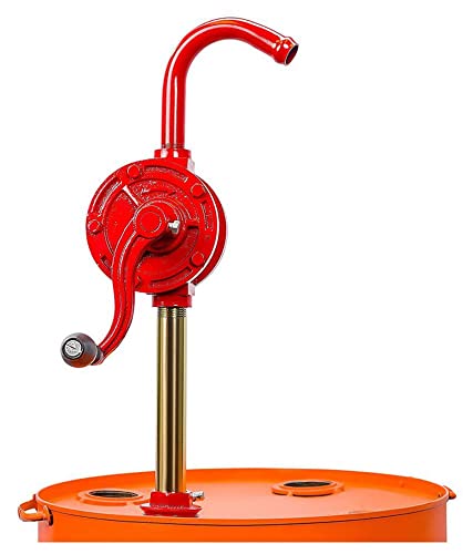 AVIARY Libra Rotary Barrel Pump with Dual Direction Operation Rugged Body Flow Rate: 5 Liters Per 20 Turns Oil Drum Pump - Image 1