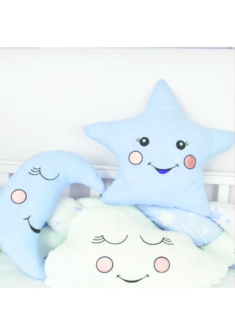 Factory Price 3 Piece Soft Cushion Baby Comforter Gift Set- A - Image 1
