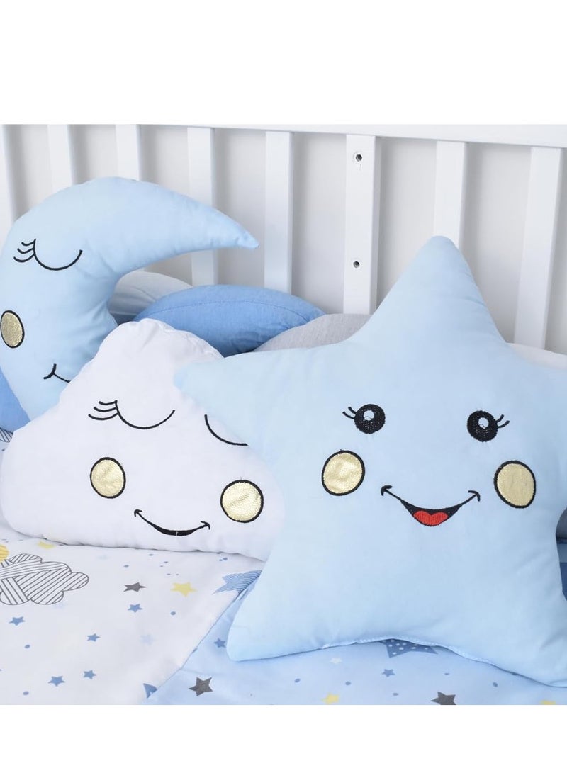 Factory Price 3 Piece Soft Cushion Baby Comforter Gift Set- A - Image 2