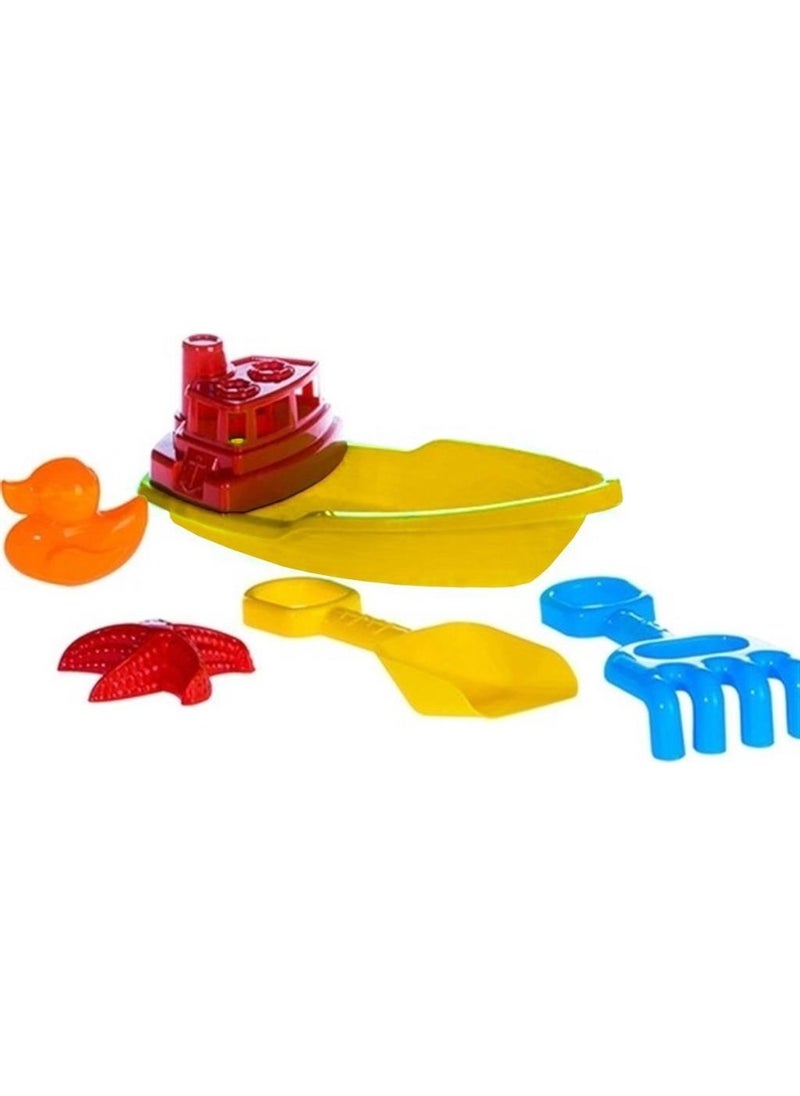 Erdem Oyuncak - Erdem Toy Fishing Boat Beach Sea Toy EBT-101 - Image 1