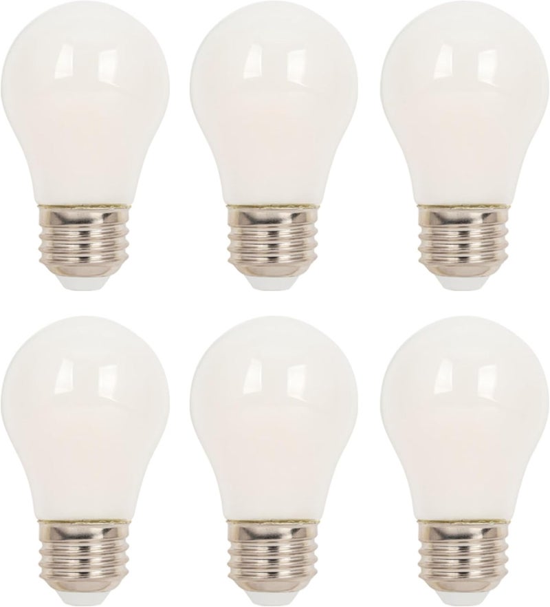 Westinghouse مصباح LED من ويستنجهاوس 5325020 بقوة 6 وات يعادل 60 وات A15 قابل للتعتيم ضوء أبيض ناعم قاعدة متوسطة عبوة 6 عددا 1 - Image 1