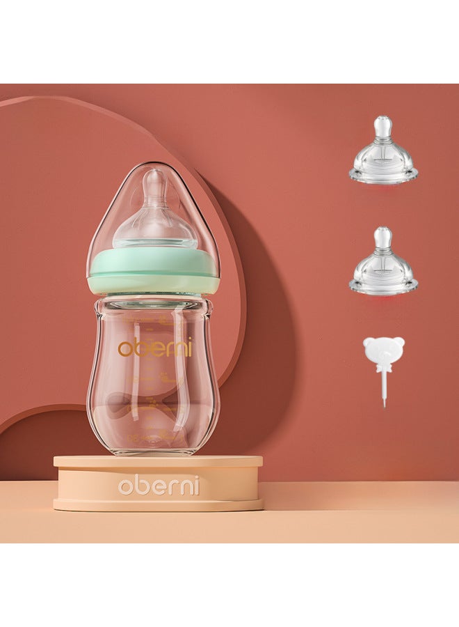 Ml Newborn Glass Bottle Wide Diameter Anti-choking And Anti-flatulence Baby Bottle Baby 0-6 Months