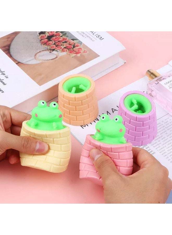 Chocozone Pack of 4 Squishy Toys Squeeze Animal Toys Stress Ball Toys for Kids Toys for 10 Years Old Stress Toys for Adults - Image 1