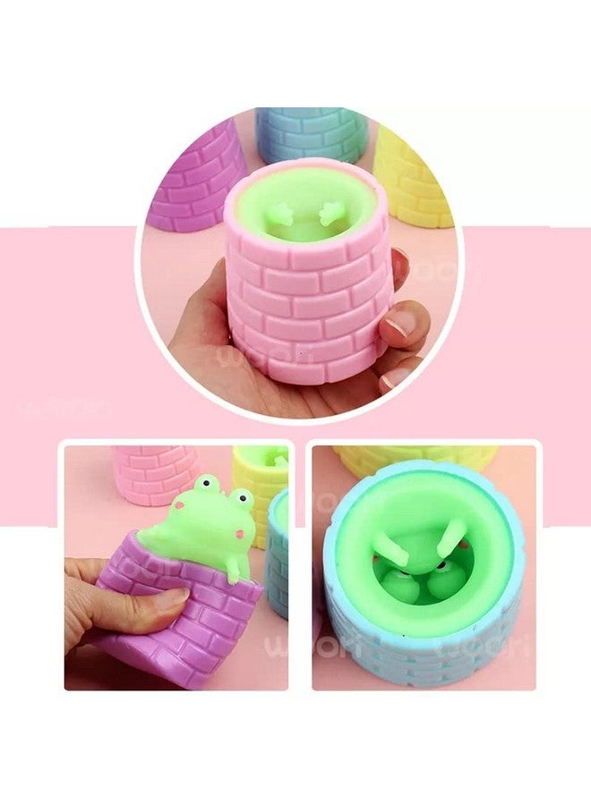 Chocozone Pack of 4 Squishy Toys Squeeze Animal Toys Stress Ball Toys for Kids Toys for 10 Years Old Stress Toys for Adults - Image 2