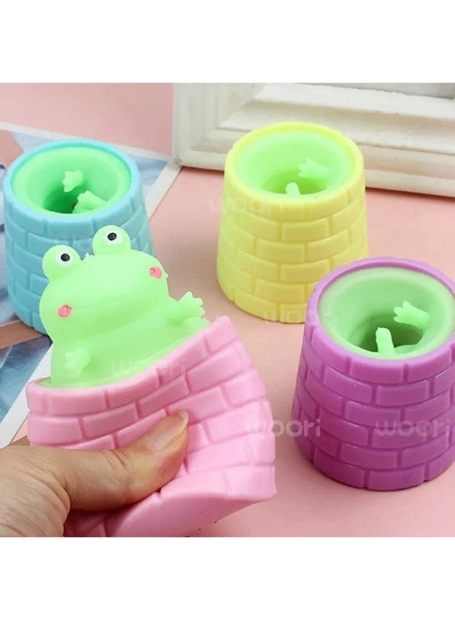 Chocozone Pack of 4 Squishy Toys Squeeze Animal Toys Stress Ball Toys for Kids Toys for 10 Years Old Stress Toys for Adults - Image 3