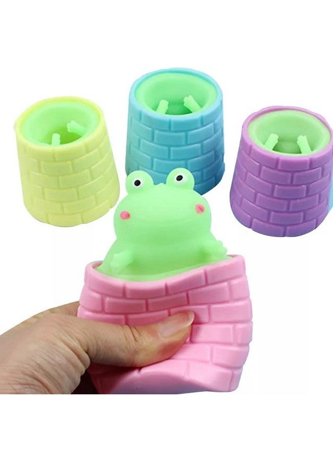 Chocozone Pack of 4 Squishy Toys Squeeze Animal Toys Stress Ball Toys for Kids Toys for 10 Years Old Stress Toys for Adults - Image 4