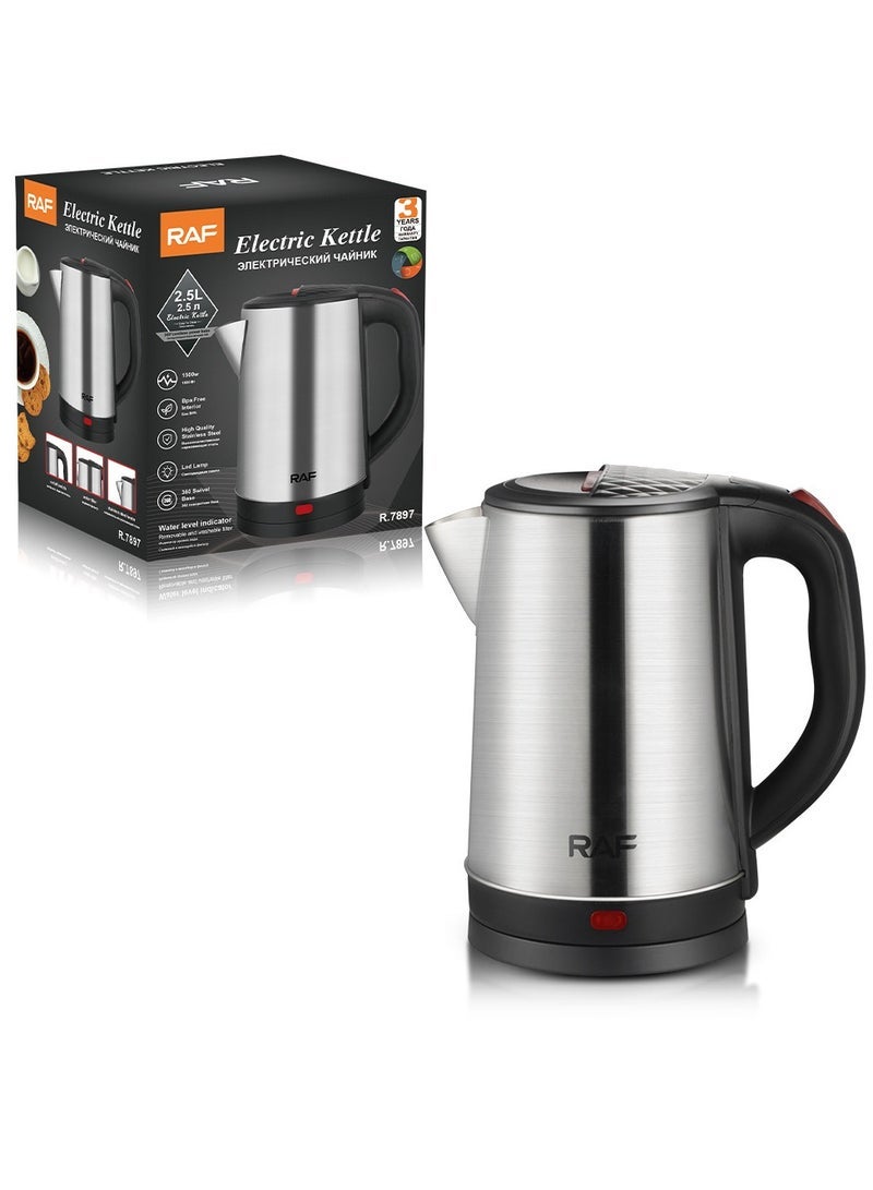 آر إيه أف غلاية منزلية من الفولاذ المقاوم للصدأ تعمل بإيقاف التشغيل التلقائي2.0 لتر - Image 1