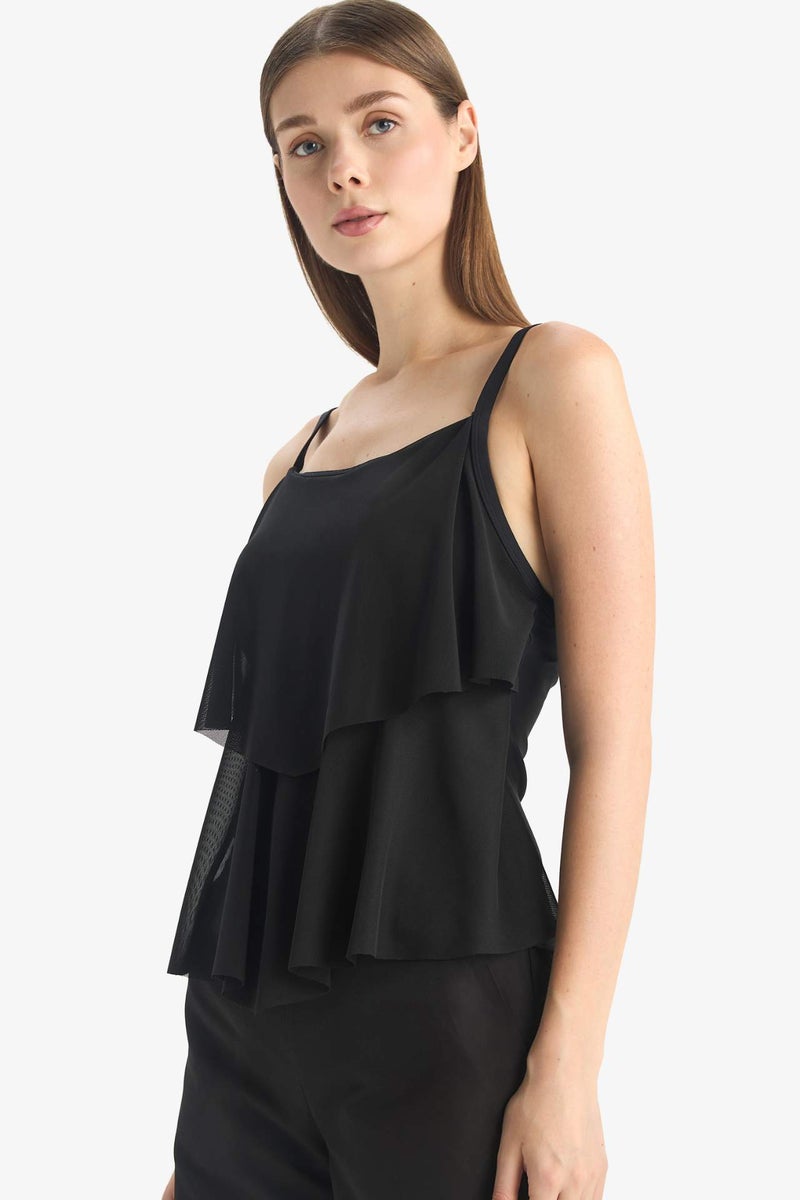 DeFacto Fall in Love Regular Fit Tulle Tankini - Image 4
