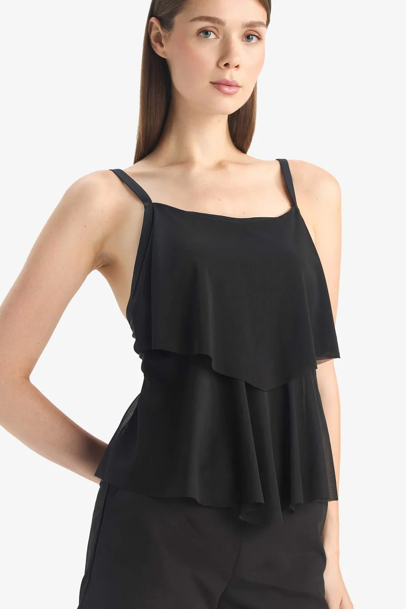 ديفاكتو Fall in Love Regular Fit Tulle Tankini