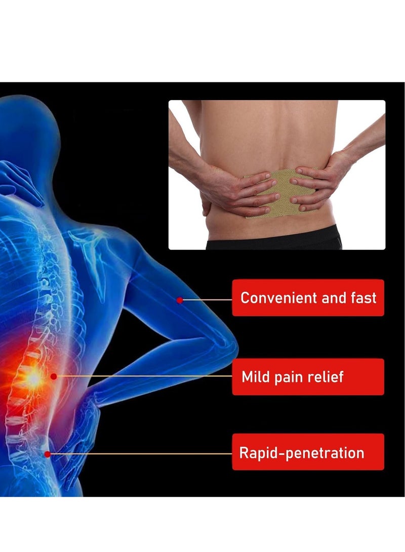 Pain Relief Patches, 16Pcs Chinese Far Infrared Plasters, Tiger Relieving Patches, Arthritis Relief Patches, Back Heat Patches Ultra Strength Relief for Muscle Joint of Knee Shoulder Neck Pain - Image 2