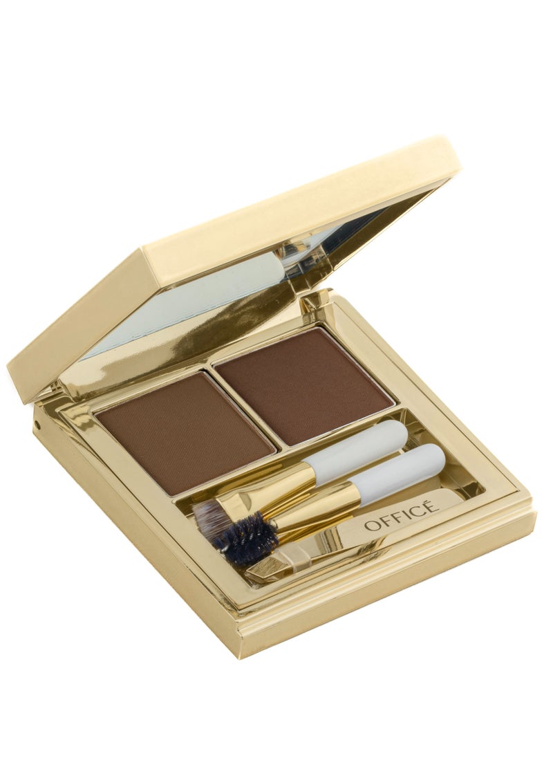 OFFICE MAKEUP Office Spotlight Pro Sculpting Brow Palette HM02  - Image 1