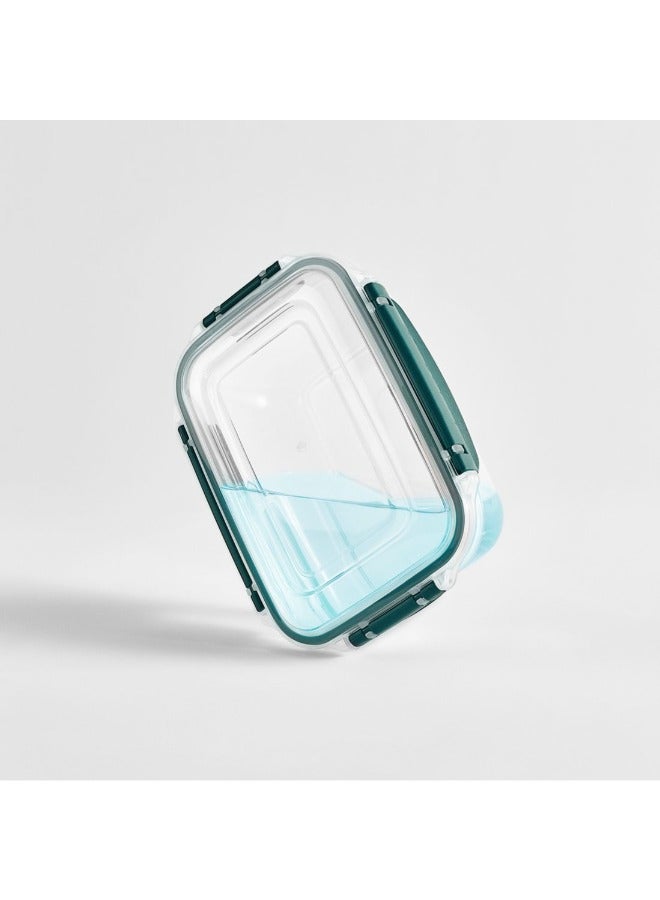 Dunya Plastik Dunia Fresh & Lockgreen Rectangular 5-Piece Food Storage Refrigerator Container Set - Airtight Lid - BPA-Free (550-1000-1800-3000-5000ml) - Image 2