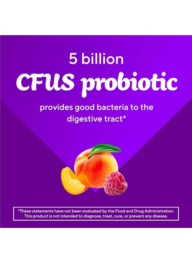 Vitafusion Probiotics Gummies For Men & Women, Raspberry, 70 Count - Image 4