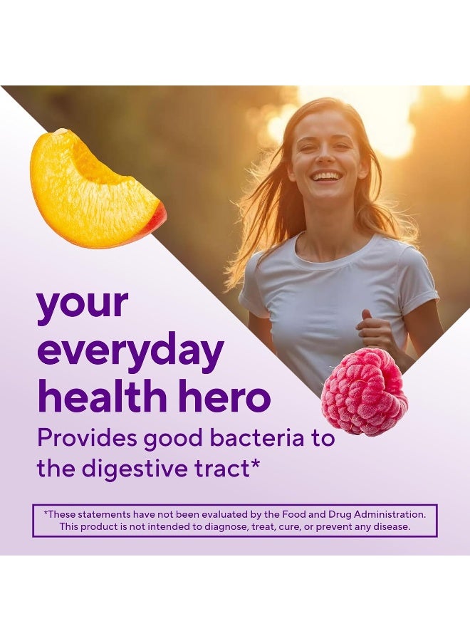 Vitafusion Probiotics Gummies For Men & Women, Raspberry, 70 Count - Image 3