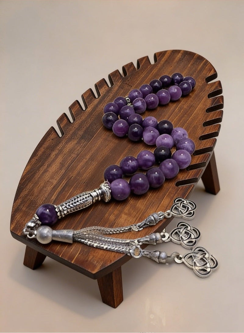 general 33 Natural Jade Prayer BeadsTasbih/10mm - Image 2