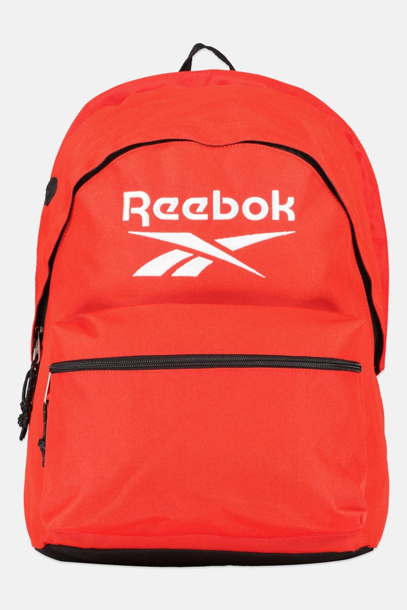 Reebok Men Embroidered Logo Backpack, Red - Image 1
