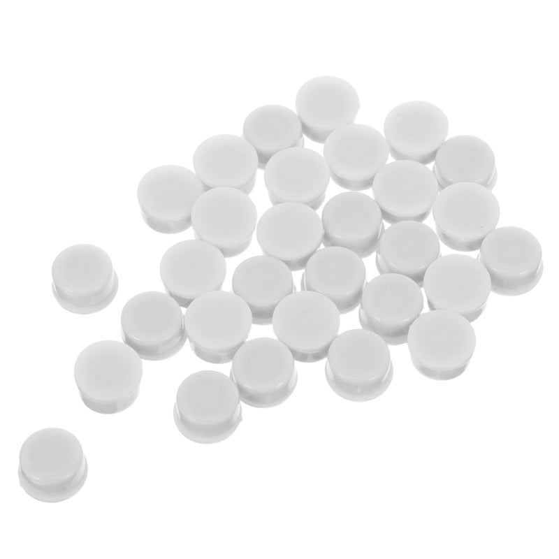 White Lightweight Miniature Bearings 30pcs For DIY Crafts Rotatable Decorations - Image 2