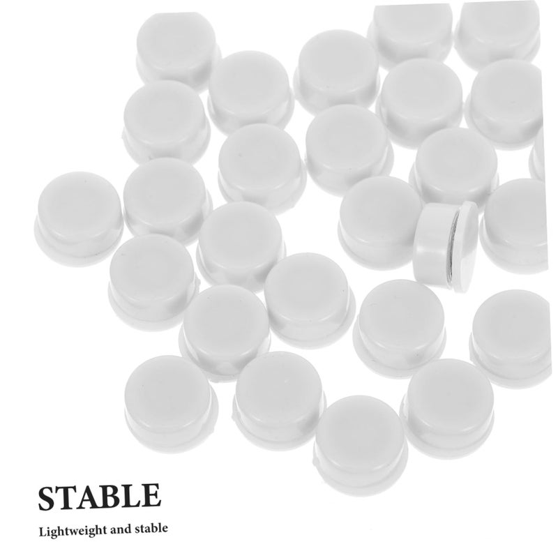 White Lightweight Miniature Bearings 30pcs For DIY Crafts Rotatable Decorations - Image 4
