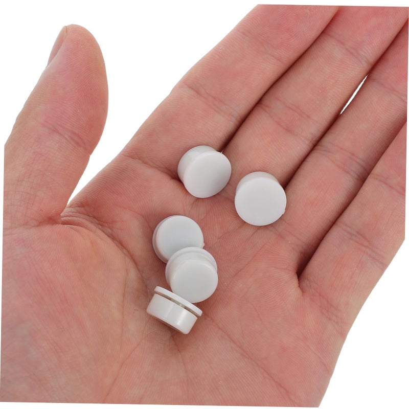 White Lightweight Miniature Bearings 30pcs For DIY Crafts Rotatable Decorations - Image 5