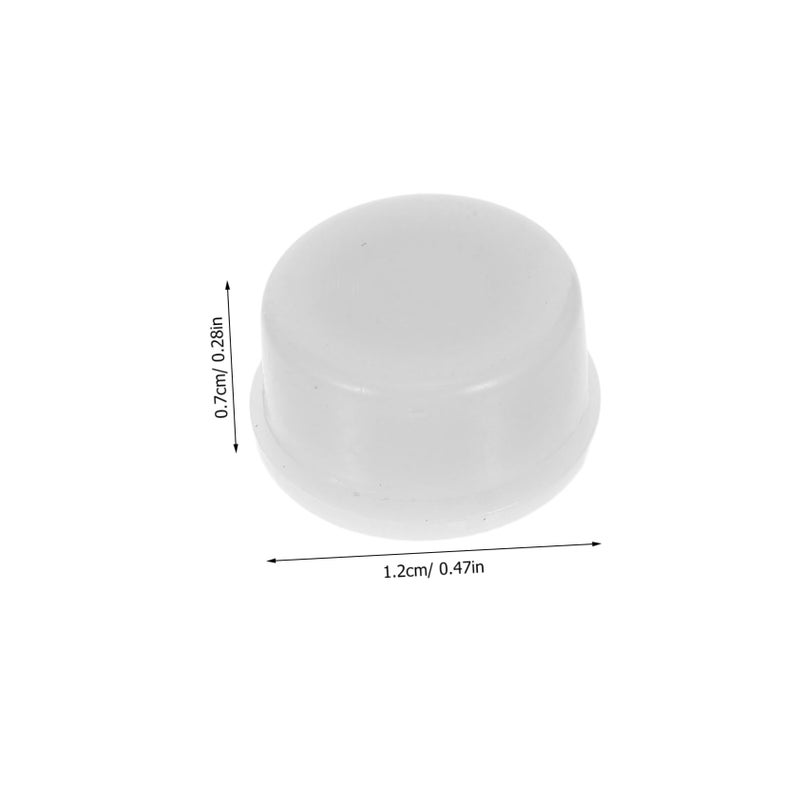 White Lightweight Miniature Bearings 30pcs For DIY Crafts Rotatable Decorations - Image 3