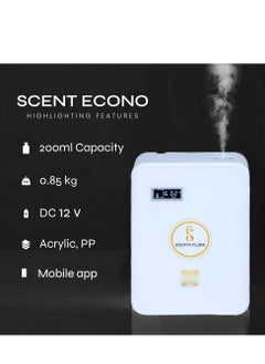 Scenta Flora SCENT ECONO - Economical App-Controlled Aromatherapy Scent Diffuser (White)  - Image 1