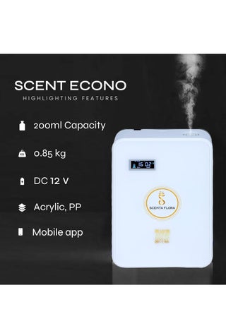 SCENT ECONO - Economical App-Controlled Aromatherapy Scent Diffuser (White) - pzsku/Z76D2AC8BDD341C5E0FD8Z/45/_/1737551950/b03a2fa0-0e33-4e44-940e-41662548818a