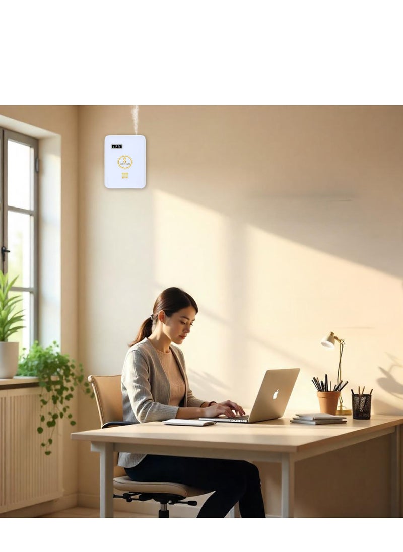 SCENT ECONO - Economical App-Controlled Aromatherapy Scent Diffuser (White)