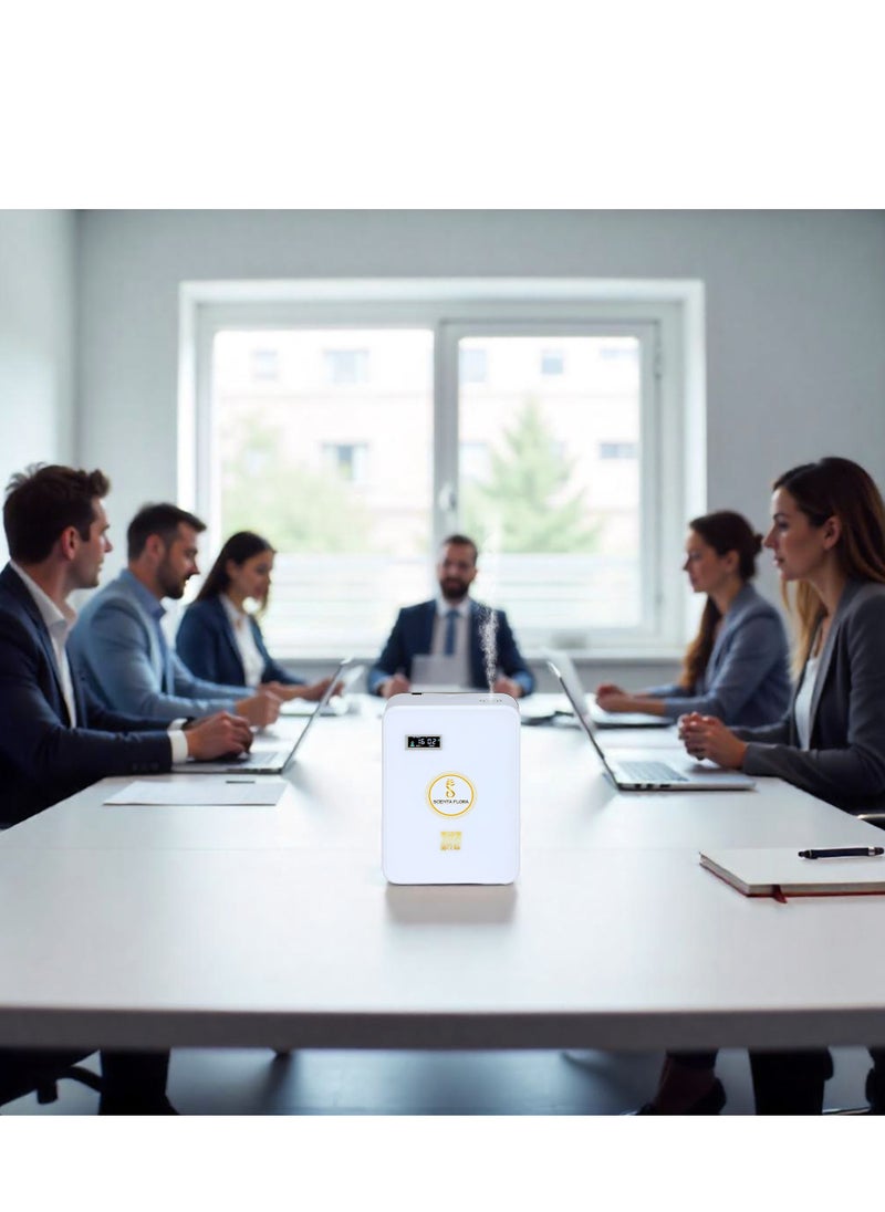 SCENT ECONO - Economical App-Controlled Aromatherapy Scent Diffuser (White)