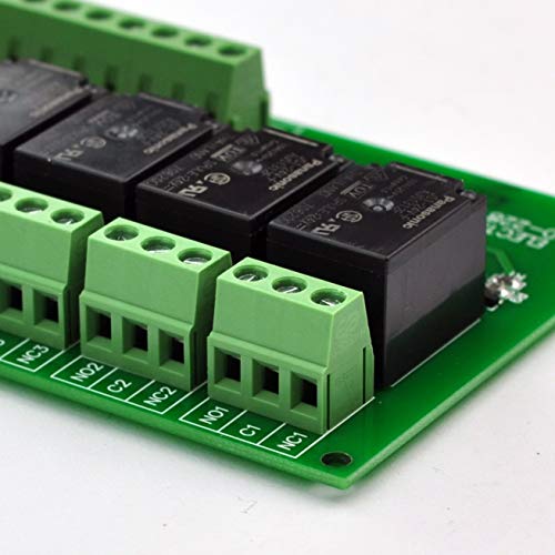 Electronics-Salon 8 Channel 10Amp SPDT Power Relay Module Board (Operating Voltage: DC 5V) - Image 5