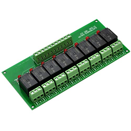 Electronics-Salon 8 Channel 10Amp SPDT Power Relay Module Board (Operating Voltage: DC 5V) - Image 3
