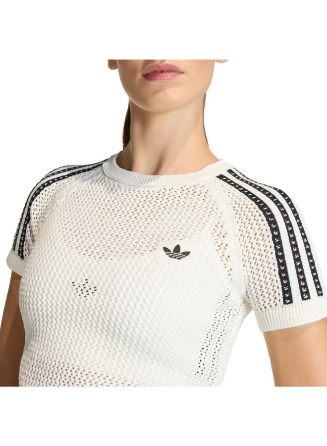 adidas Originals  KNITTED CROCHET CALI T-Shirt for Women | Best Price UAE