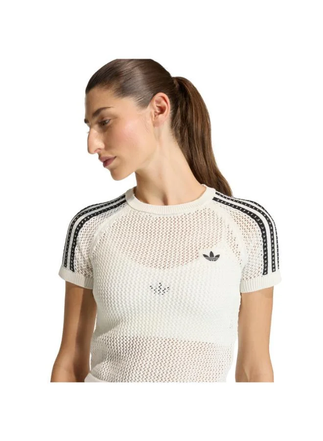 adidas Originals  KNITTED CROCHET CALI T-Shirt for Women | Best Price UAE